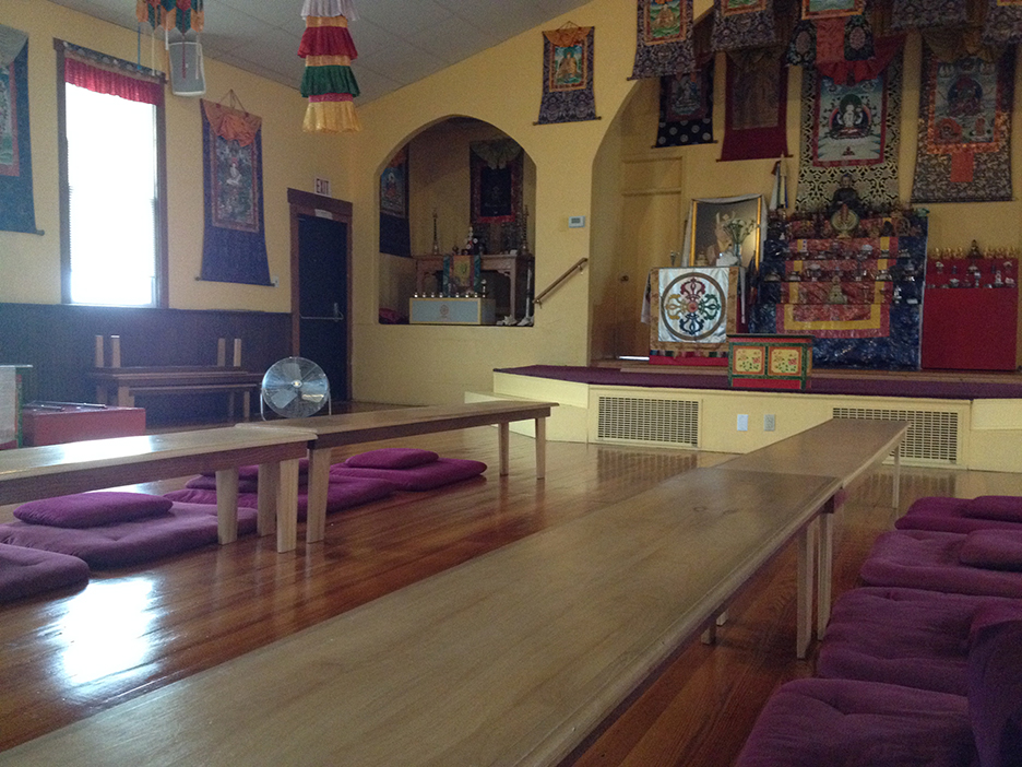 Interior, Karma Thegsum Choling center